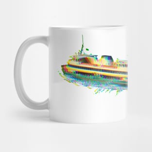 Reckless - Manly Ferry (white type) Mug